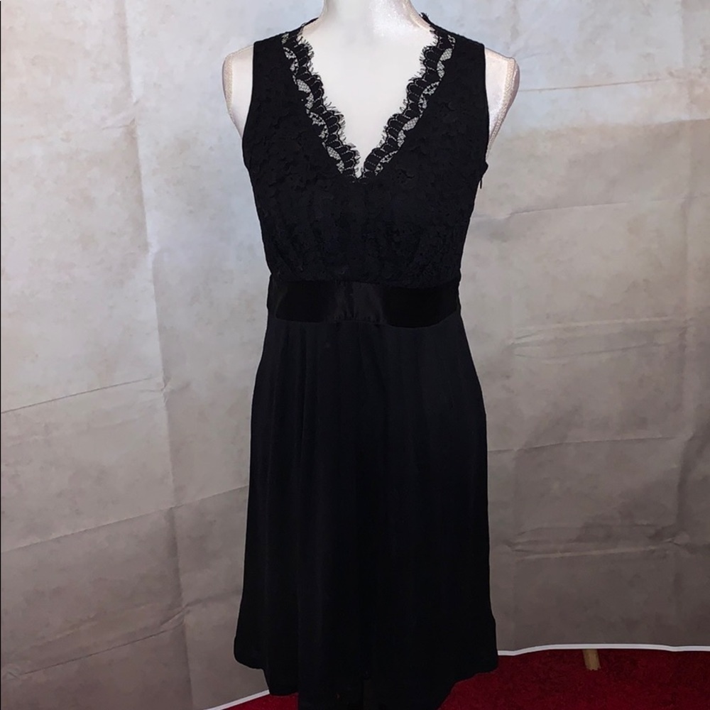 Banana Republic Lace Detail Cocktail Dress
